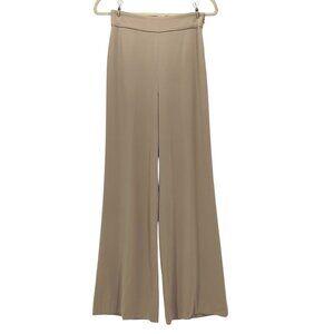 Aritzia Babaton Wide Leg High Rise Tan Dress Pants Trousers Womens 2